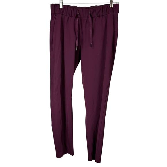 Lululemon On The Fly Pant 28" Dark Adobe Women's Size 8 Excellent Used Condition - Picture 1 of 8